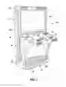 Fig. 02 - GAMING MACHINE WITH MODULAR THEMATIC ELEMENTS