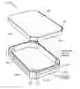 Fig. 01 - ADHESIVE COVER SEAL FOR HERMETICALLY-SEALED DATA STORAGE DEVICE