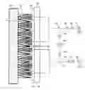 Fig. 01 - Electrostatic generator/motor electrodes located on the inner surface of an electromechanical battery rotor