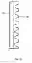 Fig. 04 - Electrostatic generator/motor electrodes located on the inner surface of an electromechanical battery rotor