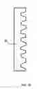 Fig. 05 - Electrostatic generator/motor electrodes located on the inner surface of an electromechanical battery rotor