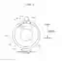 Fig. 02 - Stator for rotary electric machine having integrally molded temperature sensor