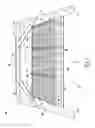 Fig. 02 - Rock rake attachment for engineering vehicle