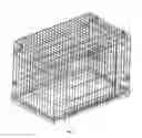 Fig. 02 - TELESCOPIC FOLDING TYPE PET CAGE DOOR