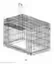 Fig. 04 - TELESCOPIC FOLDING TYPE PET CAGE DOOR