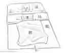 Fig. 01 - Infant positioning and swaddling wrap