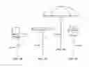 Fig. 07 - Adjustable stand for barbeque grills and other camping gear
