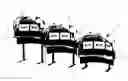 Fig. 01 - Adjustable height desk with acoustical dome
