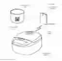 Fig. 01 - METHOD, DEVICE AND ELECTRONIC DEVICE FOR HEATING AN INNER COOKING PAN OF AN INDUCTION COOKING EQUIPMENT AND COMPUTER-READABLE MEDIUM