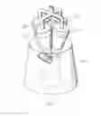 Fig. 08 - CYCLONE SEPARATING DEVICE, DUST COLLECTING ASSEMBLY AND CLEANER