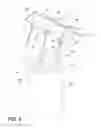 Fig. 05 - Method of using high velocity water to remove puddling in a dishwasher