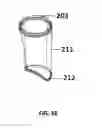 Fig. 18 - WOUND RETRACTORS WITH NON-CIRCULAR, NON-COPLANAR OR NON-PARALLEL INNER RINGS