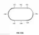 Fig. 42 - WOUND RETRACTORS WITH NON-CIRCULAR, NON-COPLANAR OR NON-PARALLEL INNER RINGS