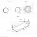 Fig. 13 - Adjunct material to promote tissue growth in a colon