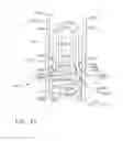 Fig. 37 - Surgical staple configurations with camming surfaces located between portions supporting surgical staples