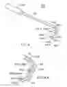 Fig. 12 - Surgical string applicator for anastomosis surgery and method of use