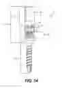 Fig. 44 - Pedicle screw having a removable rod coupling