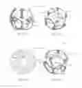 Fig. 22 - Porous implant structures
