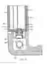 Fig. 16 - Infusion pump system with disposable cartridge having pressure venting and pressure feedback