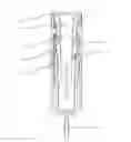 Fig. 01 - Contact trigger release needle guard with elastic spring