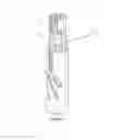 Fig. 04 - Contact trigger release needle guard with elastic spring