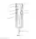 Fig. 08 - Contact trigger release needle guard with elastic spring
