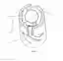 Fig. 18 - Contact trigger release needle guard with elastic spring