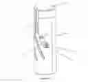 Fig. 24 - Contact trigger release needle guard with elastic spring