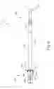 Fig. 10 - Dilation catheter with expandable stop element