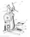 Fig. 01 - Pedal path of a stepping machine