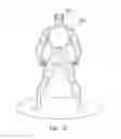 Fig. 10 - Interactive game system with an HMD and a ground pad