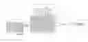 Fig. 01 - Low dispersion, fast response mixing device