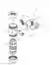 Fig. 01 - Resiliently flexible nozzle head for inflator
