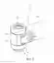 Fig. 03 - Resiliently flexible nozzle head for inflator