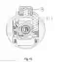 Fig. 11 - Single pushbutton device for switching to output water with multiple spray patterns