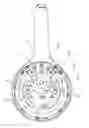 Fig. 08 - Switch valve and shower head applied with the switch valve
