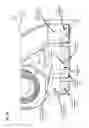Fig. 28 - Circular saw apparatus with integrated multistage filtration system