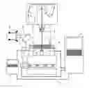 Fig. 01 - Wire electric discharge machine capable of machining various surfaces