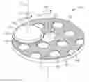 Fig. 01 - Interrupted structured abrasive article and methods of polishing a workpiece