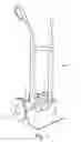 Fig. 02 - Hand truck with an adjustable wheel axle