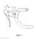 Fig. 07 - Dual control lever and bicycle control assembly