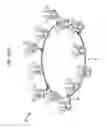 Fig. 33 - Floating grid arrangement to support and position decorative elements