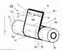 Fig. 01 - TRANSPORT PACKAGE FOR A WIDE FORMAT MEDIA ROLL