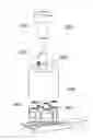 Fig. 01 - Immuno histo chemistry tissue processing system and cartridge therefor