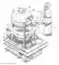 Fig. 01 - Electroplating processor with current thief electrode