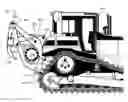 Fig. 01 - Ripper and winch assemblies for a bulldozer crawler tractor
