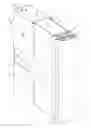 Fig. 01 - Removable and replaceable cover for a window support of a curtain wall