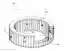 Fig. 01 - Water spraying device for inflatable pool