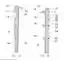 Fig. 02 - Utility or meter pole top reinforcement method and apparatus