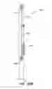 Fig. 38 - Vertical blind assembly
